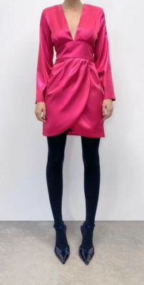 Zara Fuchsia Pink Mini Dress Zara HOT Pink Fuchsia Sequin Mini Dress Size M NEW! Authentic Zara Fuchsia Pink Mini Dress Zara HOT Pink Fuchsia Sequin Mini Dress Size M NEW! Authentic