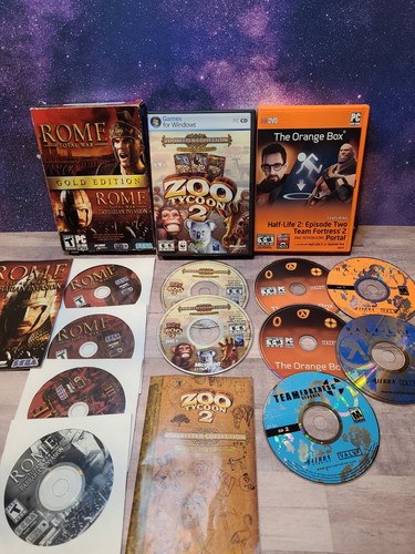 PC Game lot World of war Craft The Orange Box Diablo 3 Doom 3 Deus Ex Lego.... - Picture 5 of 6