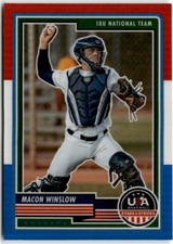 2023 Panini USA Baseball Stars & Stripes   ##19 Macon Winslow