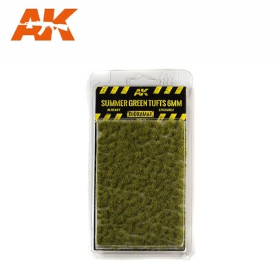 AK Interaktive Realistische Grasbüschel Landschaft Diorama Wargame Basis Landschaft Bereich 