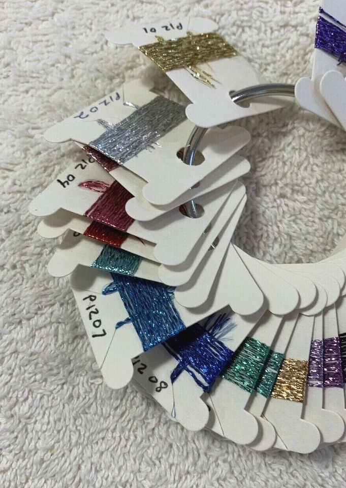 PLZ  Metallic Thread Color Ring 28 Cards  - Image 3 of 4