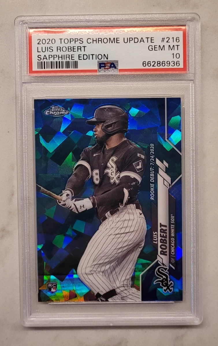 ebay5万円! L.ロベルト ルーキーカード SAPPHIRE EDITION 2020 Topps Chrome Update Series Sapphire Edition - Luis Robert #U