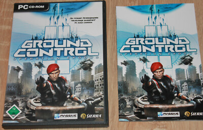 Neuwertiges Ground Control II Operation Exodus Strategiespiel für PC von Sierra 