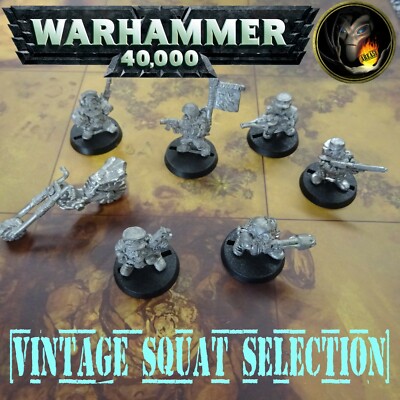 Vintage SQUATS MULTILISTE - Wählen Sie Ihre ALL METAL OOP 40K Citadel Minis GW A6