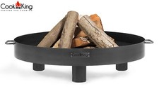 Vasque à Feu " Tunis " Ø 70 CM Foyer de Cheminée pour le Jardin Acier Accessoire
