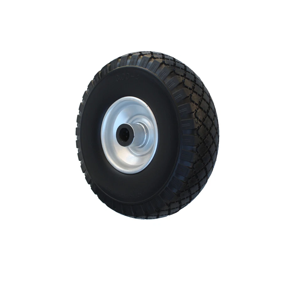 PU Rad 260 mm N-50 B-20 Sackkarre Pannensicher 3.00-4 Sackkarrenrad Vollgummi