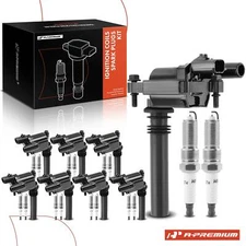 A-Premium Ignition Coil & IRIDIUM Spark Plug Kits for Chrysler 300 2005 Dodge