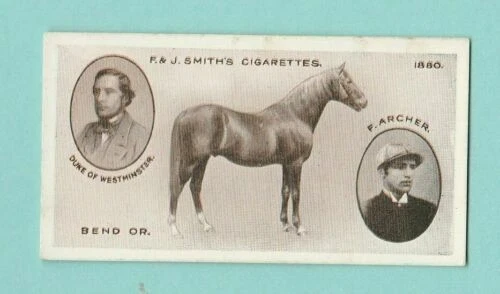 Sport: Horse Racing Loose Collectable Smith Cigarette Cards
