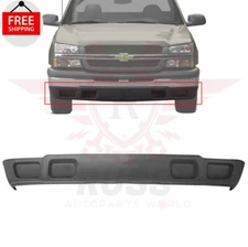New Front Bumper Air Deflector Light Gray For 2003-2007 CHEVROLET SILVERADO 1500