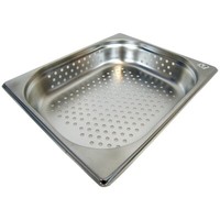 Gn 1/2 GastronormbehäLter Gn-BehäLter Edelstahl 4 Liter Tiefe 65Mm Gelocht