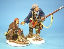 JOHN JENKINS BATTLE ON SNOWSHOES SF-06 FRENCH MILITIA WOUNDED MIB