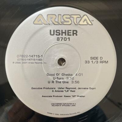 USHER / 8701 US Original 2001 Vinyl 2LP The Neptunes, P. Diddy