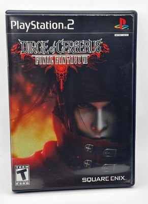 Final Fantasy VII Dirge of Cerberus (PS2) Complete in Box with Reg Card *TESTED*