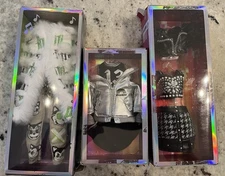 Lot Of 3 Shadow High Rainbow High Outfits NIB Please See Pics For Character Clot