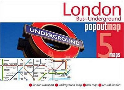 London Bus and Underground PopOut Map - PopOut Maps