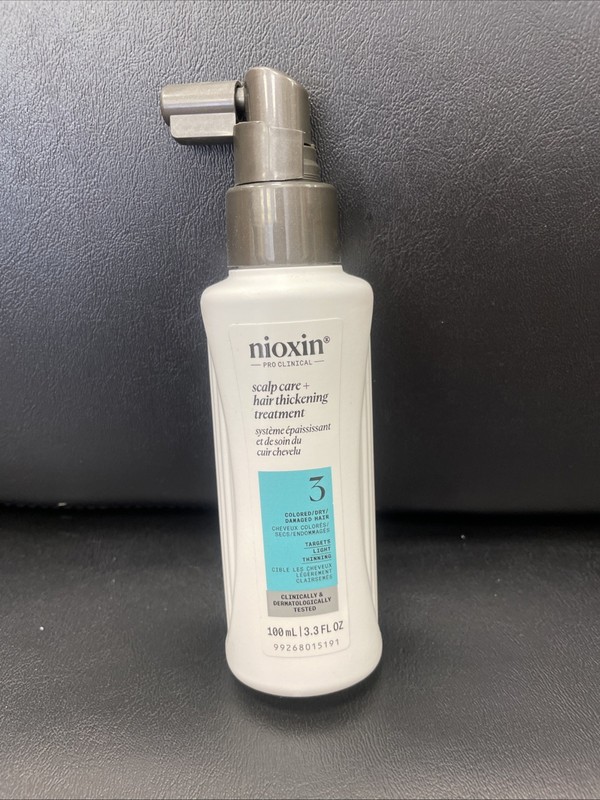 Nioxin System 3 Scalp Care and Hair Thickening Treatment 3 .3oz