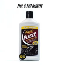 Meguiar's G12310 PlastX Clear Plastic Cleaner & Polish, 10 Fluid Ounces
