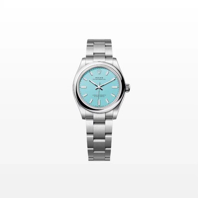 2026 Rolex Oyster Perpetual 31mm Steel Turquoise 277200 Unworn
