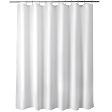 Waterproof Fabric Shower Curtain Liner Washable Cloth Bathroom White 70x72 Inch
