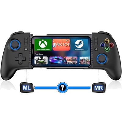 Mobile Gaming Controller for iPhone/Android, Wireless Phone Controller with H...
