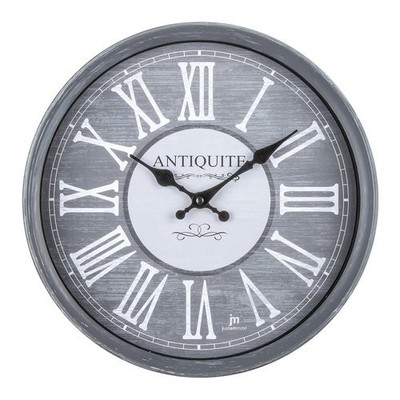 Wanduhr Lowell 00887TG JUSTAMINUTE Antikgrau