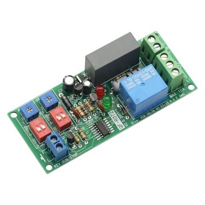 Dual Time Adjustable Cycle Delay Timing Relay Repeat ON Off Switch Infinite 