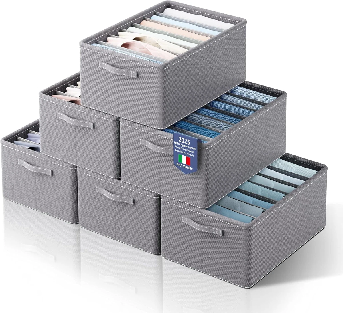 EKO Puro Cestino Per Rifiuti Extra Large 12L, Titanio Blu, Da Parete O Appoggio, Con Adesivo 3M, Per Cucina E Casa, 35x25x19.5 Cm - 3