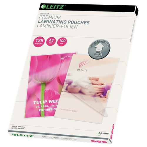 Leitz 74880000 A3 UDT iLAM 125 Micron Pouch 100Pk