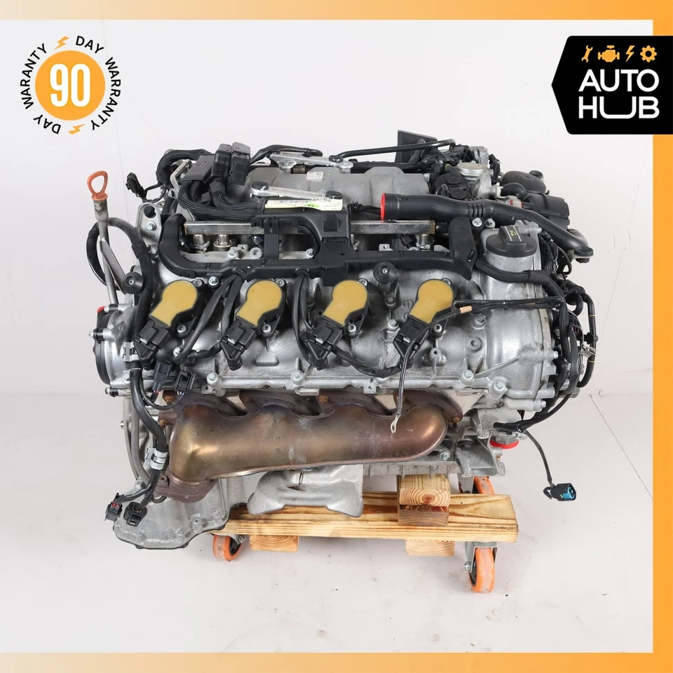 07-12 Conjunto de motor Mercedes R230 SL550 E550 5,5 L V8 M273 TRACCIÓN TRASERA OEM 52 k Foto 4 de 4