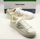 Tretorn “Serve” Women’s Fun Retro Blast Fashion Sneaker (White & Gray) Size 8