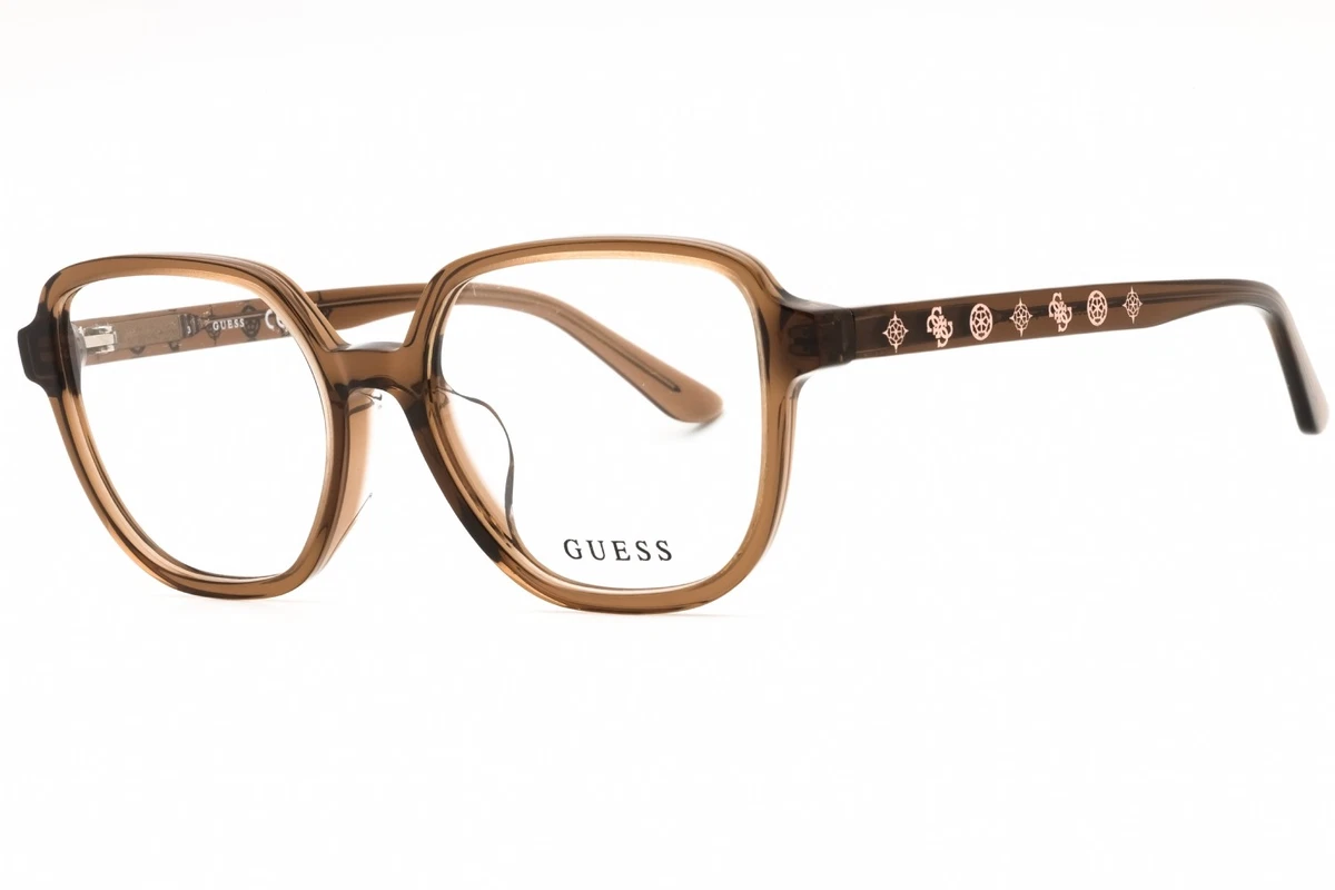Guess Eyeglasses GU1433 BRN Designer Demo Lens Brown 52-17-130 Eyeglasses-Guess-GU-50130-052-  main image 4