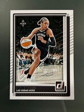 A’ja Wilson, Las Vegas Aces 2025 Panini Donruss WNBA #82 Card