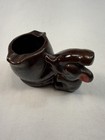 Redware Pottery Elephant Ashtray Vintage MCM Barware — photo 4