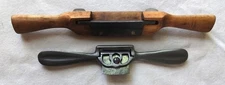 Old used unbranded SPOKE SHAVES (2) ANTIQUE TOOLS