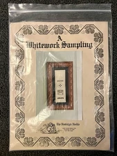 TNN Whitework Sampling Hardanger Embroidery Drawn Thread Pattern 1994