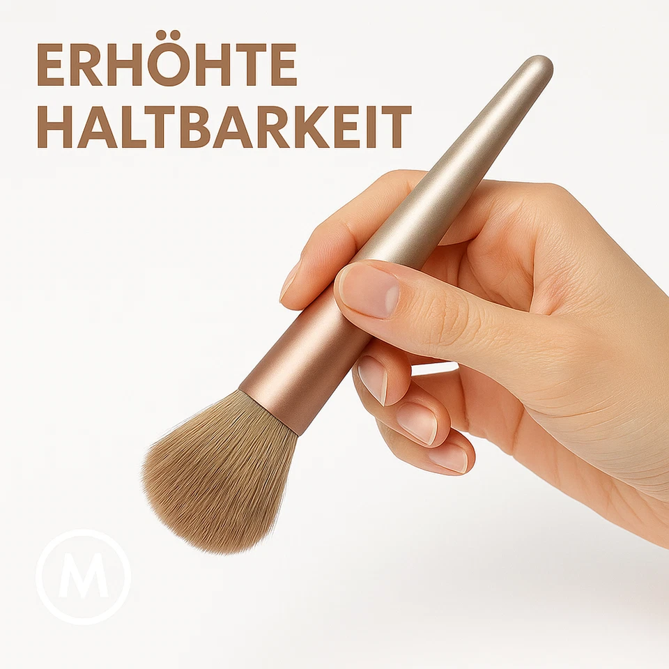 Make-up Pinselset 13-teilig weich mit Etui Lidschatten Rouge DE. - Bild 3 von 4