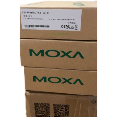 1pcs MOXA C218Turbo 8-port RS-232 C218T  PCI 2.0 Version Multi-port Card