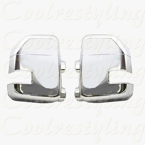 For 2017 18 19 20 Ford F250/F350 Full Towing MIRROR Chrome COVER w/turning light