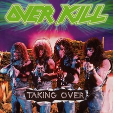 OVERKILL Taking Over BANNER HUGE 4X4 Ft Fabric Poster Tapestry Flag album cover
