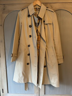 womens burberry trench coat size UK