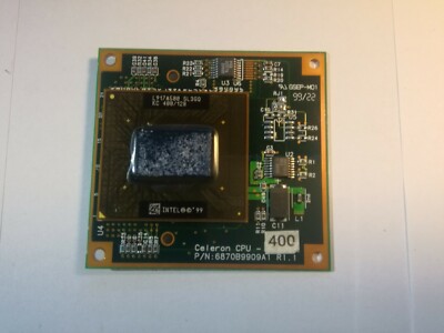 Intel Mobile Celeron CPU   400   SL3GQ KC 400/128 Intel 99