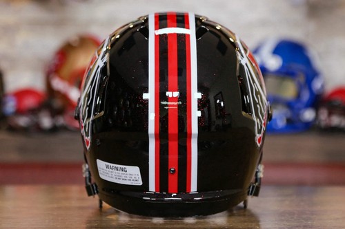 Utah Utes Riddell Speed Display Helmet - Black - Picture 4 of 5