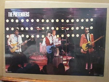 Vintage-The-pretenders-rock-poster-1984 11724