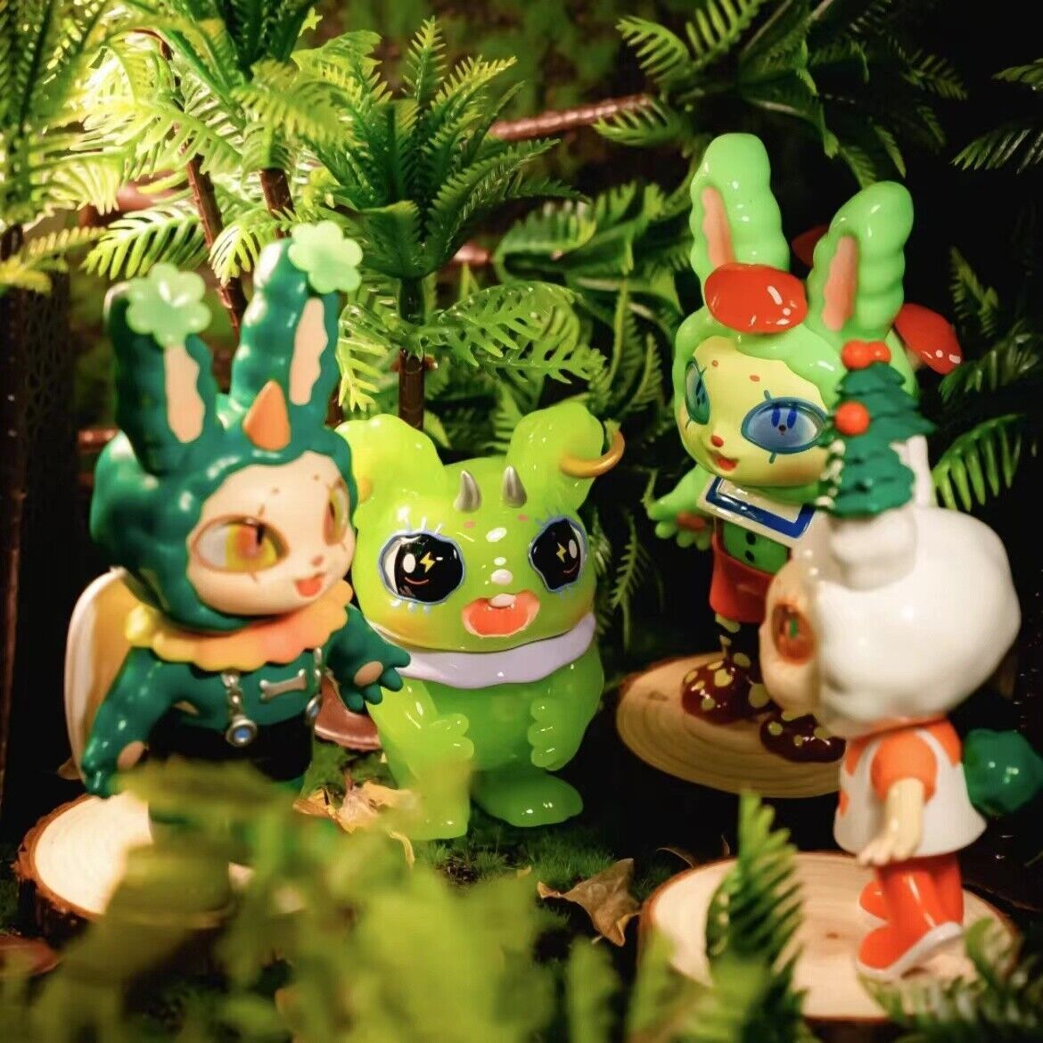 F.UN AGAN-YEAOHUA Fantasy Plant Series Figure Art Toy Gift