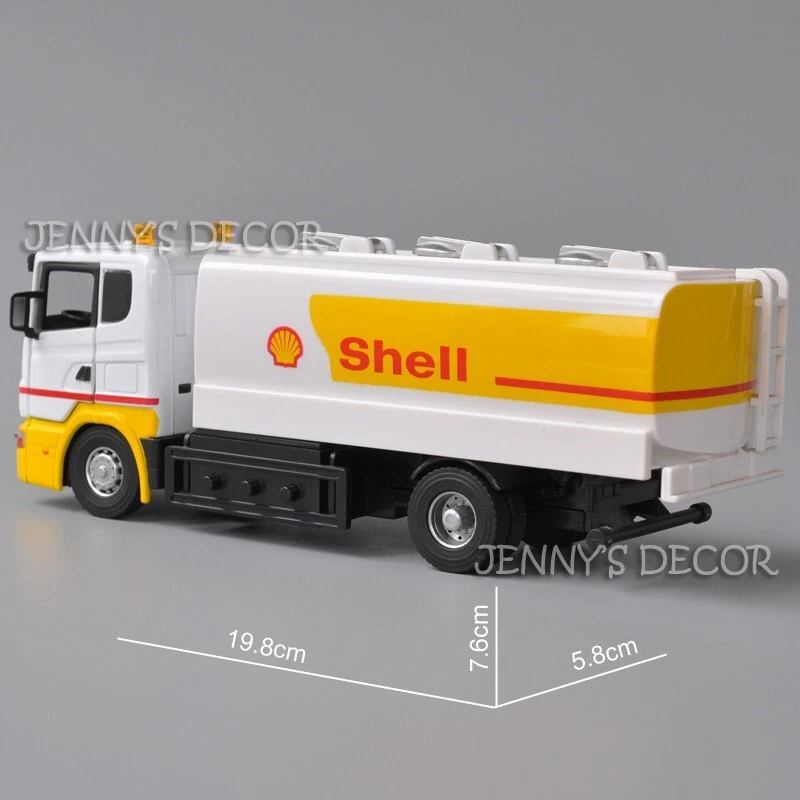 1:43 Scale Diecast Vehicle Model Toy Scania T420 Oil Tank Truck Tanker Replica - Image 2 of 4