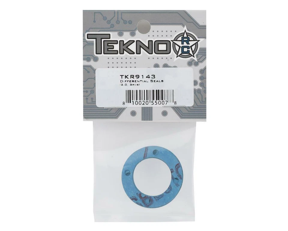 Tekno RC Differential Seals (3) [TKR9143] - Image 2 of 2