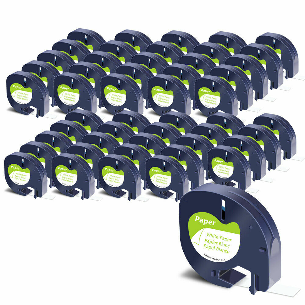 91221 16951 91220 Schriftband 12mmx4m für Dymo Letra Tag Band XM XR LT