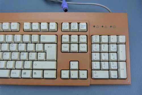 Clavier AZERTY IBM KB-9910 vintage, non testé ! - Afbeelding 3 van 9