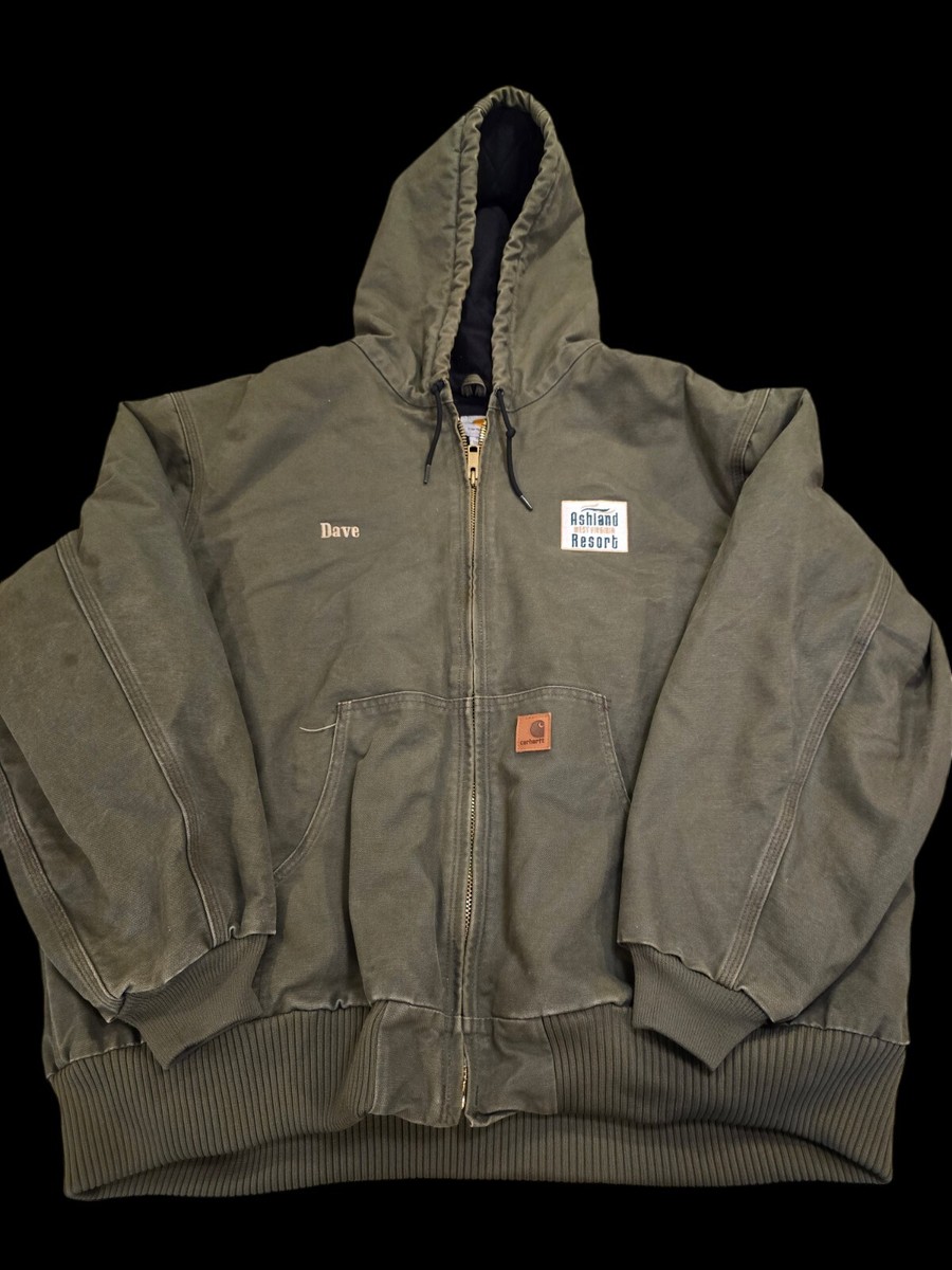 Carhartt カーハート アクティブジャケットJ130moss グリーン Carhartt カーハート J130 MOS Active Jacket アクティブ