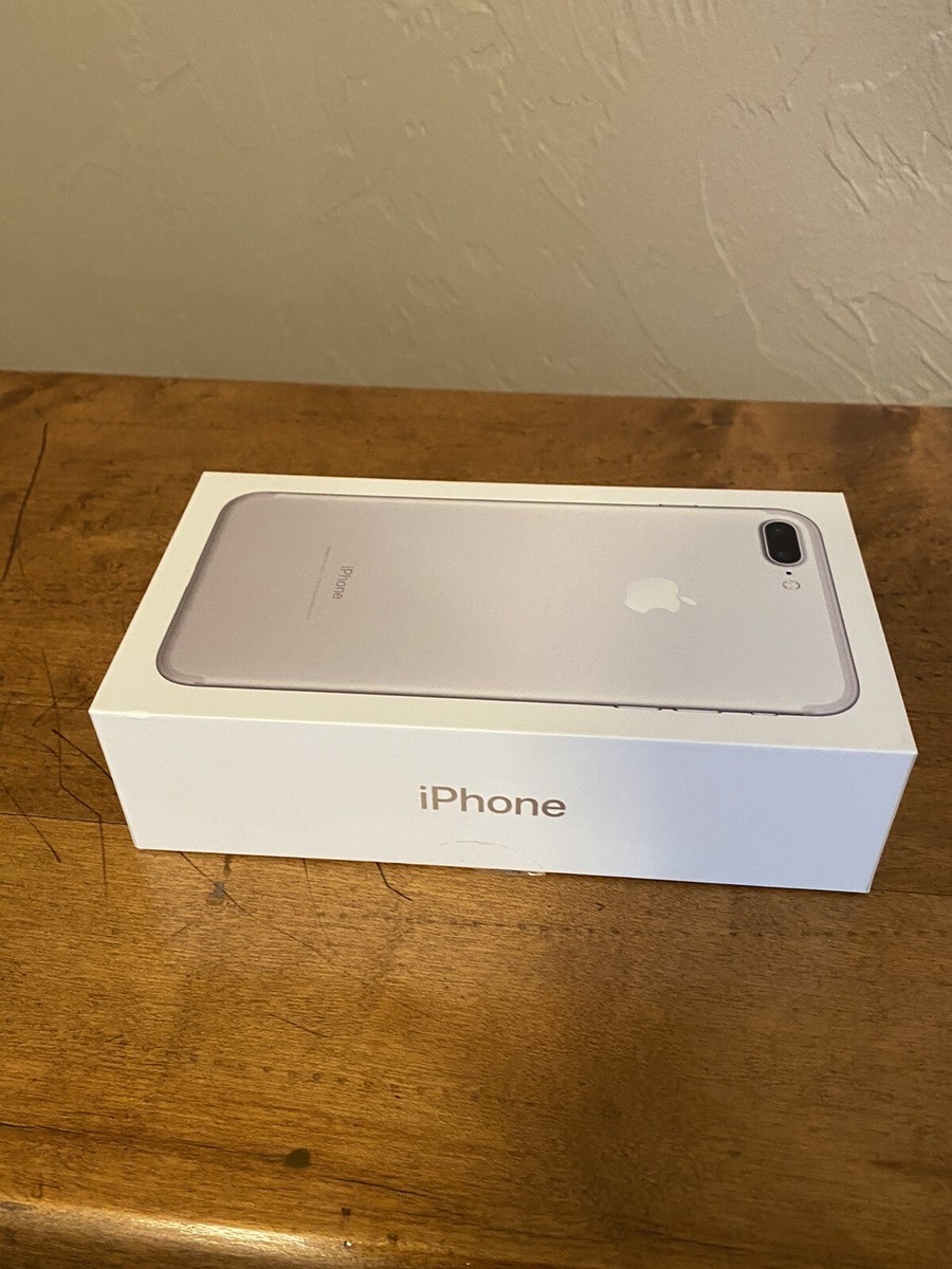 Apple iPhone 7 Plus Box Silver - 32 GB - Box Only | eBay
